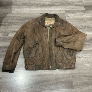 Vintage leather jacket
